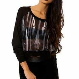 Sheer top candle sticks and cracks